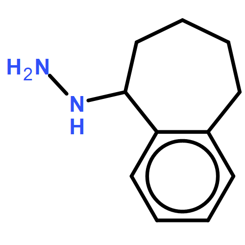 6,7,8,9-tetrahydro-5H-benzo[7]annulen-5-ylhydrazine