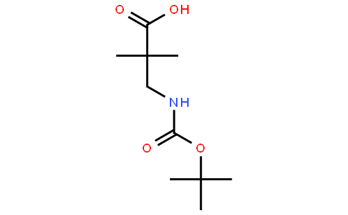 3-((tert-Butoxycarbonyl)amino)-2,2-dimethylpropanoic acid
