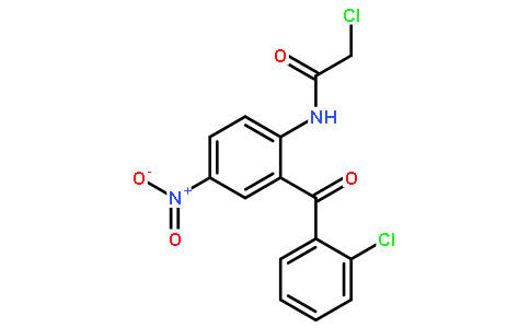 2-(2-氯乙酰氨基)-5-硝基-2'-氯二苯甲酮