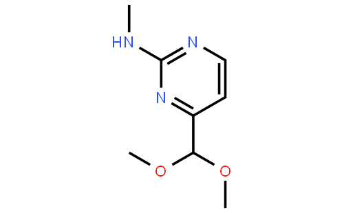 4-(Dimethoxymethyl)-N-methylpyrimidin-2-amine