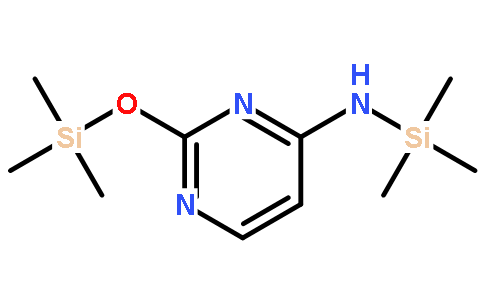 N-(三甲基硅基)-2-(三甲基硅氧基)-4-嘧啶胺