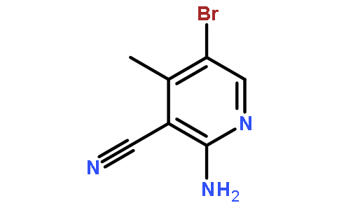 2-氨基-3-氰基-4-甲基-5-溴吡啶