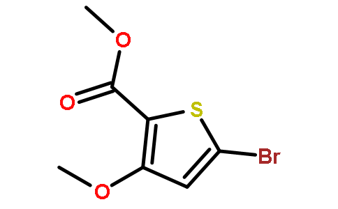 2-Thiophenecarboxylic acid, 5-bromo-3-methoxy-, methyl ester
