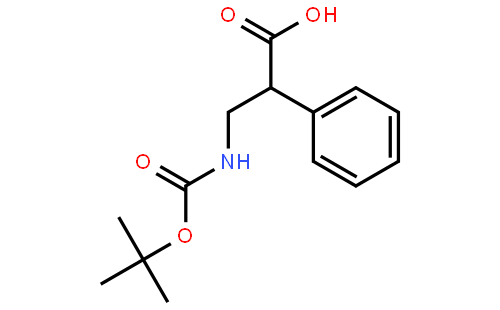 Benzeneacetic acid ,a-[[[(1,1-dimethylethoxy)carbonyl]amino]methyl]-,(R)-(9Cl)