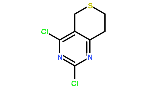 2,4-dichloro-7,8-dihydro-5H-thiopyrano[4,3-d]pyrimidine