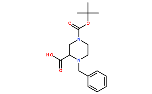 1-Benzyl-4-Boc-piperazine-2-carboxylic acid