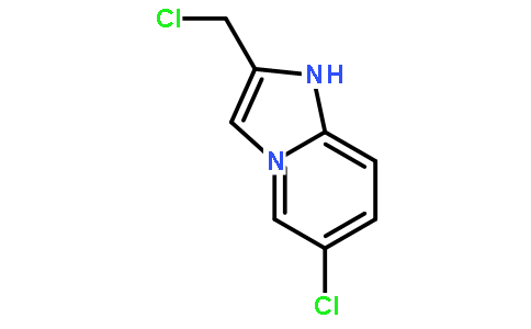 6-chloro-2-(chloromethyl)H-imidazo[1,2-a]pyridine
