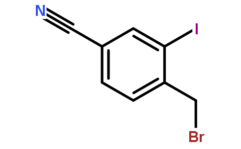 4-(Bromomethyl)-3-iodobenzonitrile