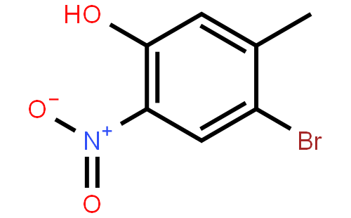 4-溴-5-甲基-2-硝基苯酚