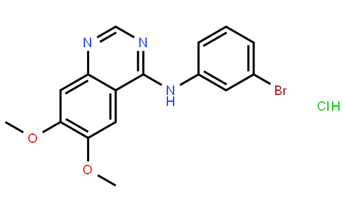 6,7-二甲氧基-4-[N-(3-溴苯基)氨基]喹唑啉盐酸盐