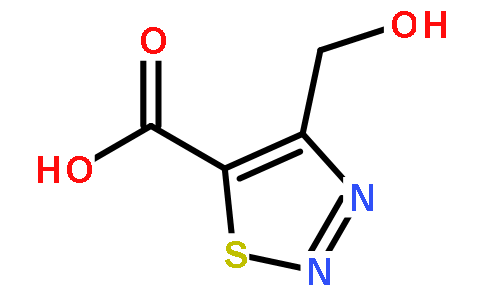 4-(Hydroxymethyl)-1,2,3-thiadiazole-5-carboxylic acid