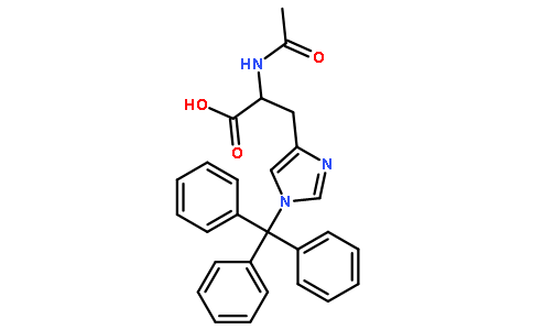 (S)-2-Acetamido-3-(1-trityl-1H-imidazol-4-yl)propanoic acid