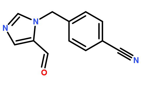 4-(5-formyl-imidazol-1-ylmethyl)-benzonitrile