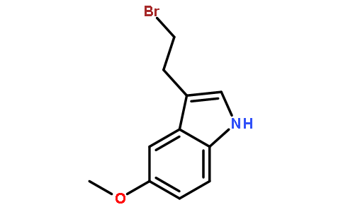 3-(2-溴-乙基)-5-甲氧基-1H-吲哚