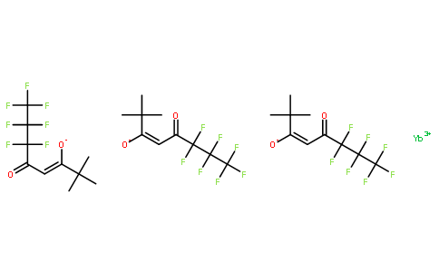 三(6,6,7,7,8,8,8-七氟-2,2-二甲基-3,5-辛二酮酸)镱