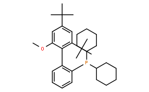 [2',4'-二(1,1-二甲基乙基)-6'-甲氧基[1,1'-联苯]-2-基]二环己基膦，V-Phos