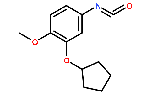 3-CYCLOPENTOXY-4-METHOXYPHENYL ISOCYANATE