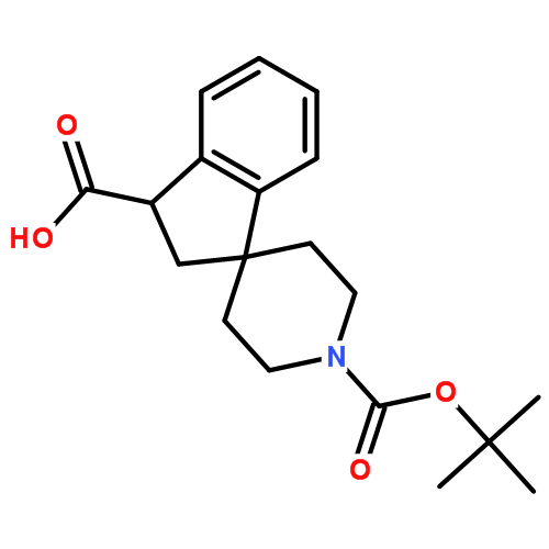 1'-(叔丁氧羰基)螺[茚-1,4'-哌啶]-3-甲酸