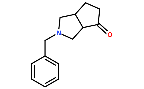 2-benzyl-hexahydro-cyclopenta[c]pyrrol-4-one