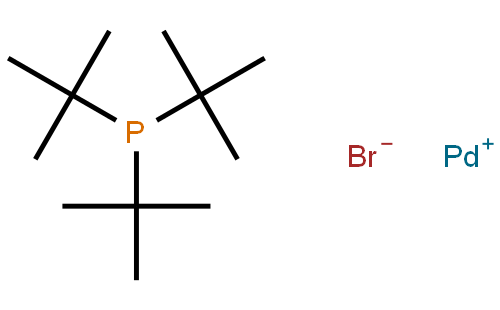 二溴双(三叔丁基膦)二钯(I), Pd