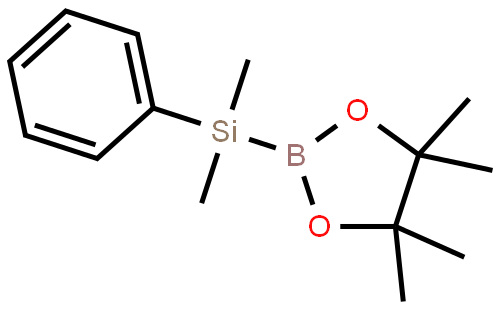 2-(二甲基苯甲硅烷)-4,4,5,5-四甲基-1,3,2-二氧环戊硼烷