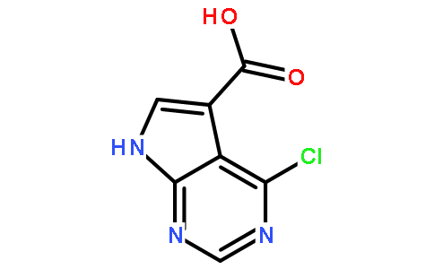 4-chloro-7H-pyrrolo[2,3-d]pyrimidine-5-carboxylic acid