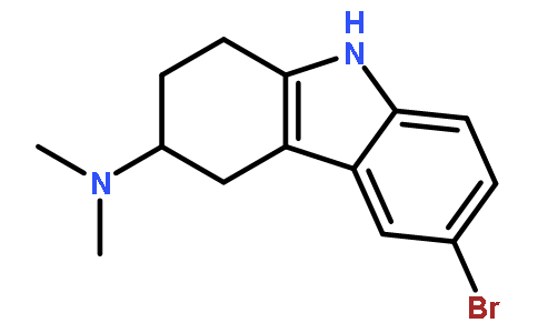 6-Bromo-3-(dimethylamino)-1,2,3,4-tetrahydro-9h-carbazole