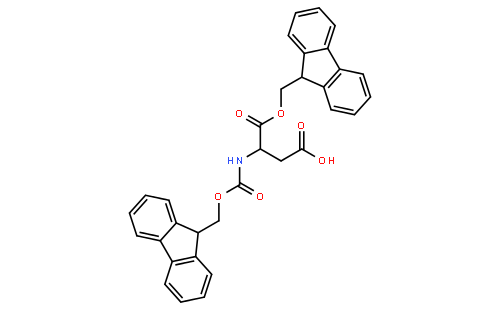 N-芴甲氧羰基-L-天冬氨酸 1-芴甲基酯
