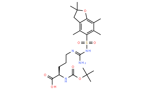 N'-[(2,3-二氢-2,2,4,6,7-五甲基苯并呋喃-5-基)磺酰基]-N-芴甲氧羰基-D-精氨酸