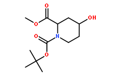 1-(tert-butoxycarbonyl)-4-hydroxypiperidine-2-carboxylic acid methyl ester