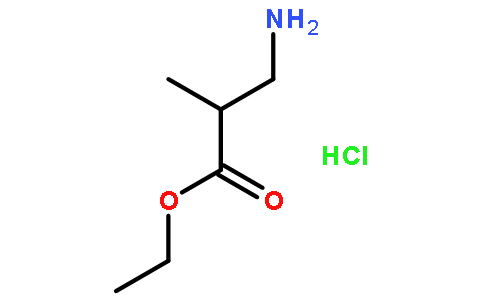 Ethyl 3-amino-2-methylpropanoate hydrochloride (1:1)