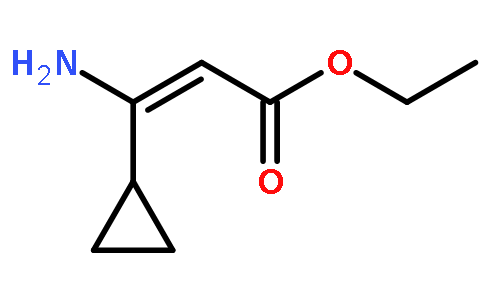 Ethyl (2E)-3-amino-3-cyclopropylacrylate