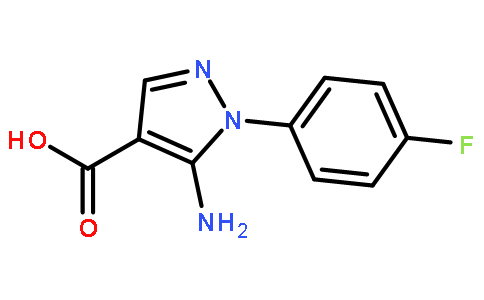 5-Amino-1-(4-fluorophenyl)-1H-pyrazole-4-carboxylic acid