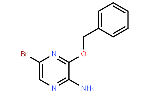 2-AMINO-3-BENZYLOXY-5-BROMOPYRAZINE