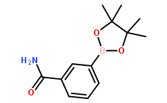 3-(4,4,5,5-四甲基-1,3,2-二氧硼杂环戊烷-2-基)苯甲酰胺