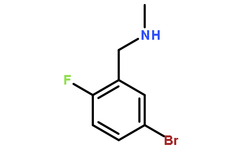 1-(5-Bromo-2-fluorophenyl)-N-methylmethanamine
