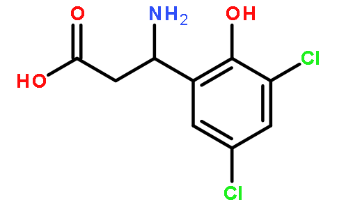 3-Amino-3-(3,5-dichloro-2-hydroxy-phenyl)-propionic acid