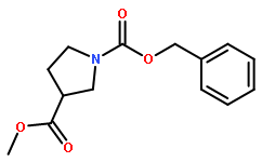 1-苄基 3-甲基 吡咯烷-1,3-二羧酸酯