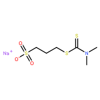 N,N-二甲基硫代氢基甲酰基丙烷磺酸钠