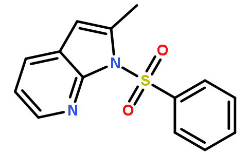 2-Methyl-1-(phenylsulfonyl)-1H-pyrrolo[2,3-b]pyridine