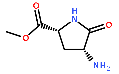 D-Proline, 4-amino-5-oxo-, methyl ester, (4R)- (9CI)