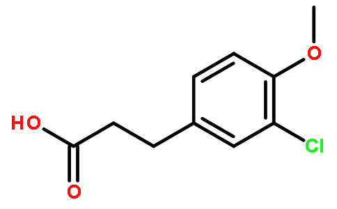 3-(3-CHLORO-4-METHOXYPHENYL)PROPIONIC ACID