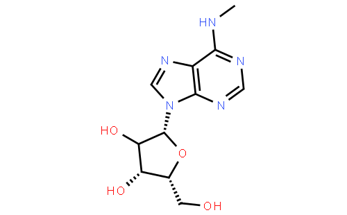 (2R,3S,4R,5R)-2-(Hydroxymethyl)-5-(6-(methylamino)-9H-purin-9-yl)tetrahydrofuran-3,4-diol