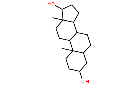 5a-雄甾烷-3a,17b-二醇
