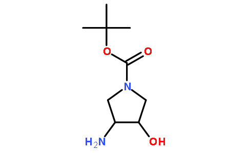 tert-Butyl 3-amino-4-hydroxypyrrolidine-1-carboxylate