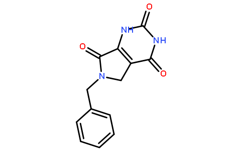6-Benzyl-2,4-dihydroxy-5H-pyrrolo[3,4-d]pyrimidin-7(6H)-one