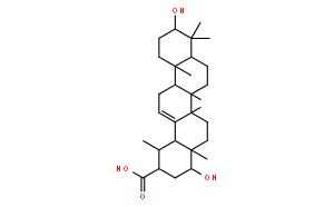 (3ALPHA，22ALPHA)-3，22-二羥基烏蘇-12-烯-30-酸