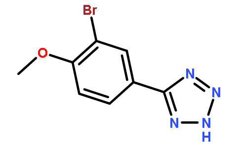 5-(3-Bromo-4-methoxyphenyl)-2H-tetrazole