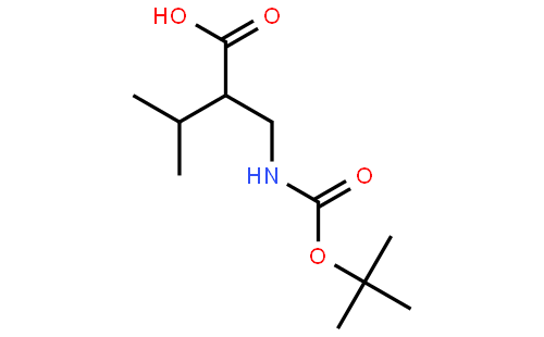Boc-(R)-2-(aminomethyl)-3-methylbutanoic acid