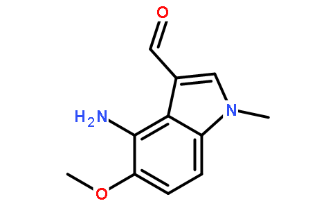 4-amino-5-methoxy-1-methyl-1H-Indole-3-carboxaldehyde